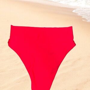Aerie bikini bottoms red S